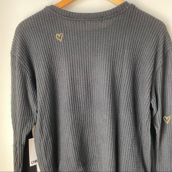 CHRLDR Lurex Hearts Sweatshirt - Picture 6 of 15